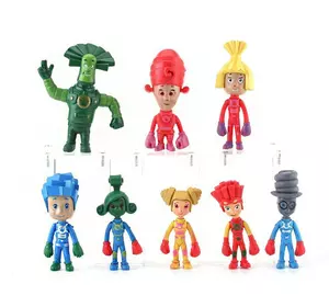 Фиксики фигурки набор фигурок Fixers 8 шт детские игрушки 8,5-10 см