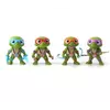 Черепашки ниндзя фигурки Леонардо Рафаэль Микеланджело Донателло набор фигурок Ninja Turtles 4шт 7,5см