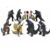 Годзилла Мега Король монстров игрушечный коллекционный набор фигурок Mecha Godzilla Monster King 8шт 10см