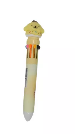 Куроми Санрио Kuromi Sanrio ручка шариковая ручка с рисунком аниме, игрушка в подарок желтая