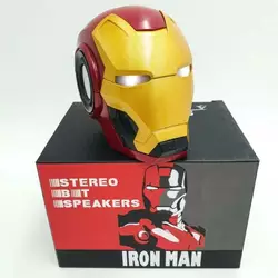 Железный человек Iron Man Портативна бездротова Bluetooth колонка Колонка шлем NECA