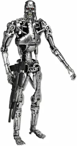 Терминатор Эндоскелет Terminator Endoskeleton игровая фигурка Т-800 с автоматом 15 см