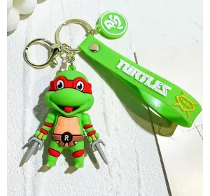 Черепашки ниндзя брелок Рафаель брелок на рюкзак, ключи Mutant Ninja Turtles