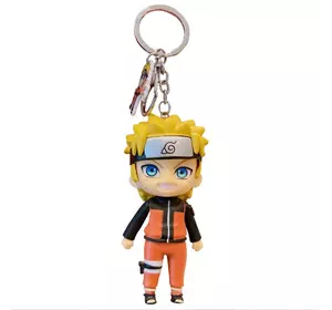 Наруто Naruto силиконовый брелок Мультяшный брелок аниме держатель для ключей 5см