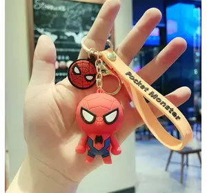 Человек паук Spider Man Марвел Marvel Super Heroes детский брелок для ключей