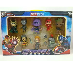 Марвел Marvel Мстители Avengers фигурки героев фильма 8 штук