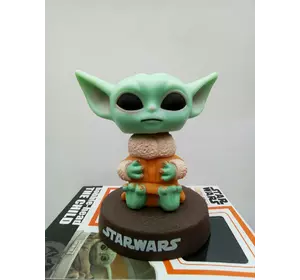 Мандалорец Star wars малыш Йода Звездные войны The Mandalorian Baby Yoda игровая фигурка 10см