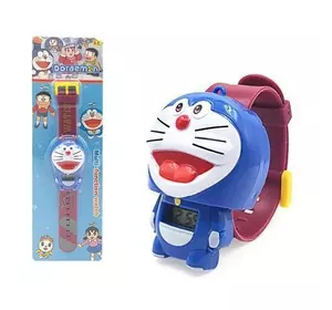Детские часы Doraemon часы Doraemon цифровые часы Дореман синие