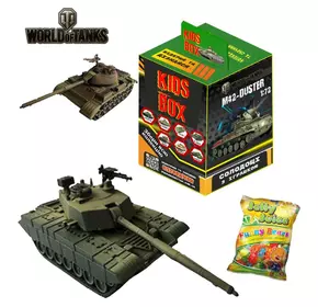 Мир танков World of Tanks видеоигра Kids Box Sweetbox игрушки с жевательным мармеладом в коробочке сладости и игрушки
