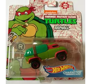 Черепашки Ниндзя Рафаэль Raphael машинка игровая Hot Wheels Хот вилс ninja turtles