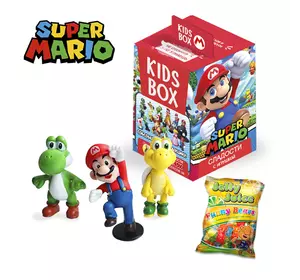 Супер Марио Super Mario Свитбокс Sweet box Кидсбокс коллекционная фигурка с мармеладом